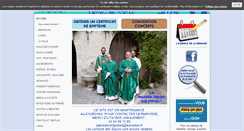 Desktop Screenshot of paroissedebrignoles.org